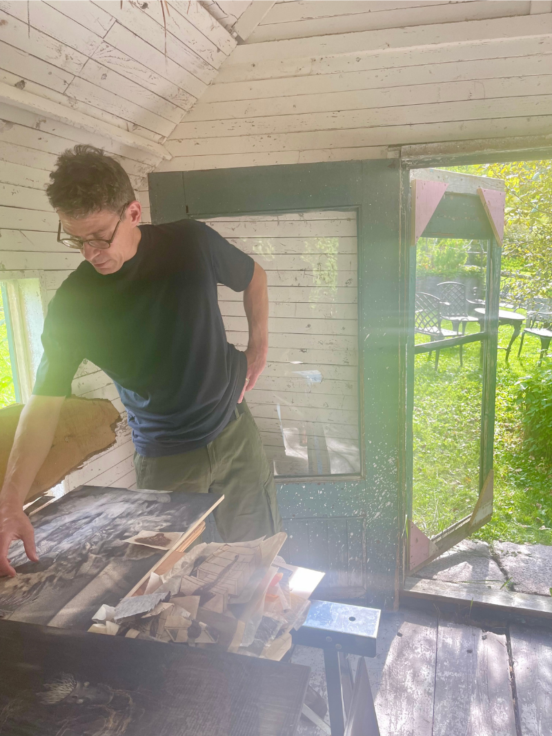 Sean Caulfield en résidence de création pour liens essentiels