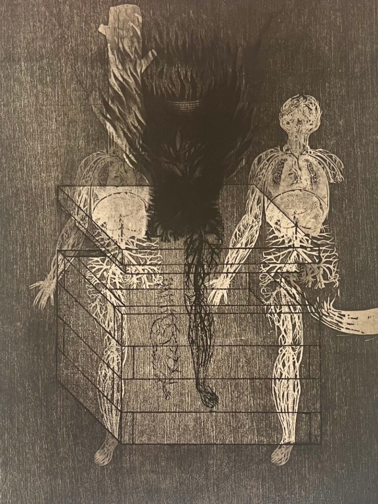 Gravure de Sean Caulfield