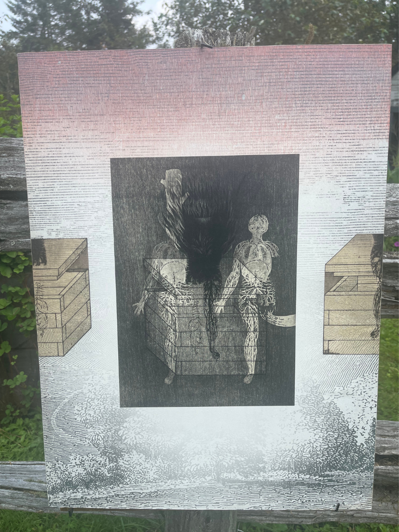 Gravure de Sean Caulfield