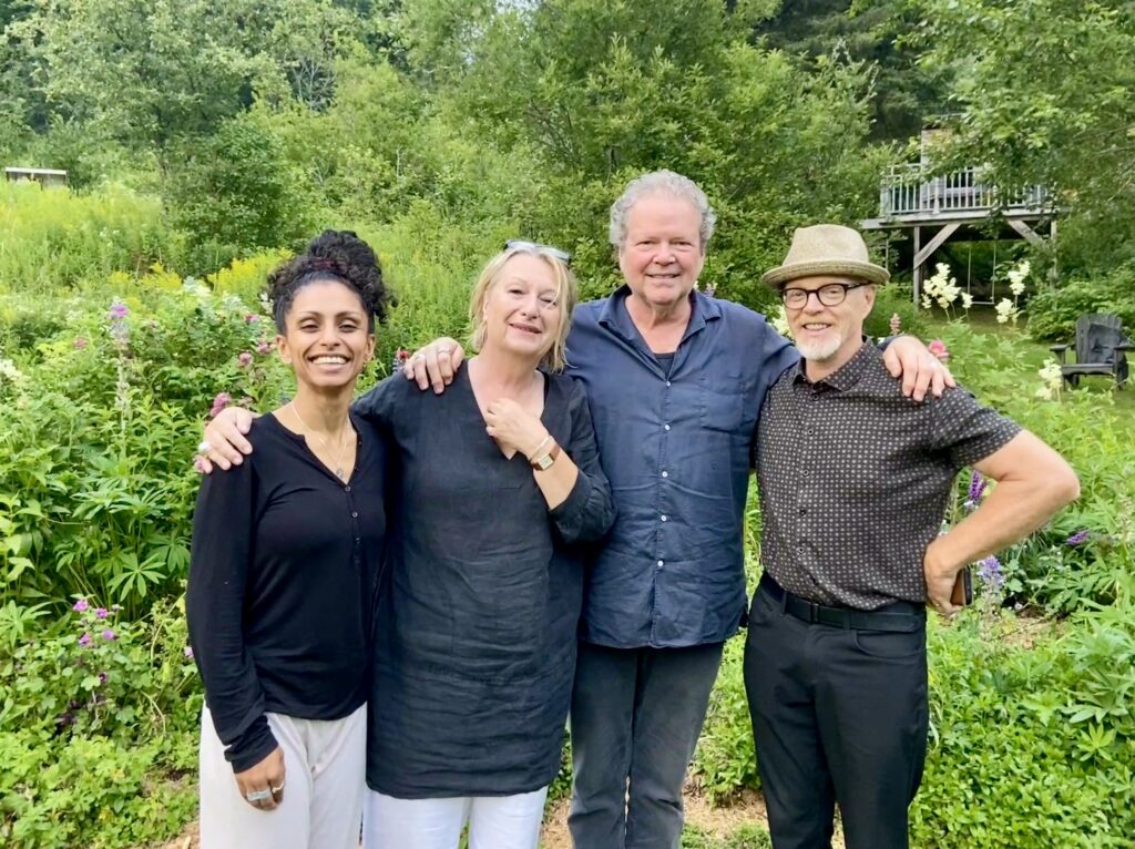 Emannuelle Martin, Isabelle Van Grimde, Thom Gossage, Royden Mills au ccdMalvina